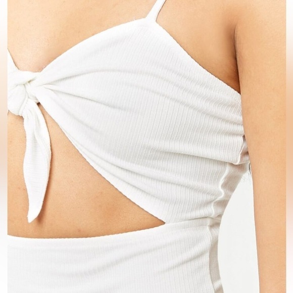 Forever 21 Bodycon white off dress NWT - Picture 4 of 7